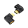 Kabel i złączka UNITEK Adapter kątowy płaski 8K HDMI 90 i 270 stopni A1047ABK03